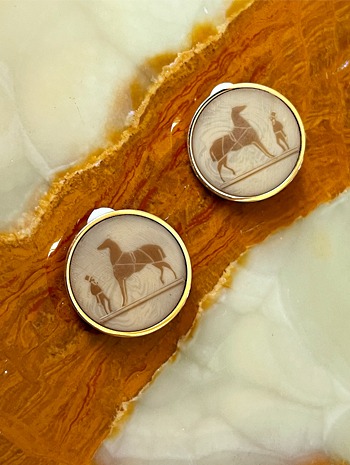 (SOLDOUT) HERMES classic earring