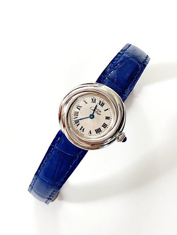 (SOLDOUT) Cartier Trinity silver lady watch (Quartz)