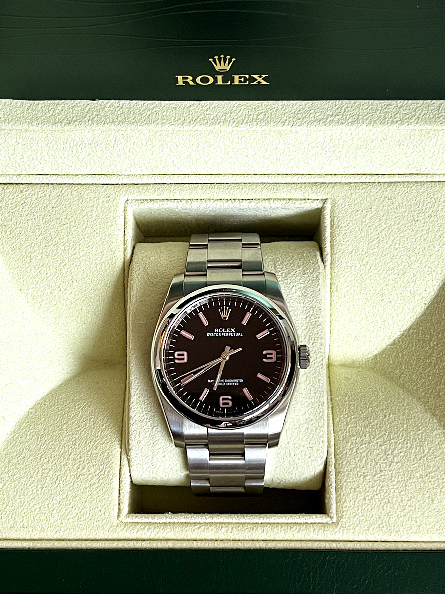 ROLEX oyster perpetual PINK 36 (Fullbox/매장판신형라인)