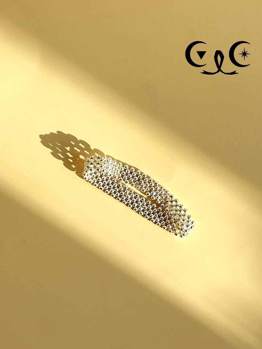 [WE MADE]  SILVER ball 5 weaving band bracelet (ITALY 925 silver)
